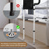 NobrNyanT 2 Bed Rails for Elderly Adults Safety, Adjustable Bed Cane with Sturdy Support Foot & Storage Pockets, Steel