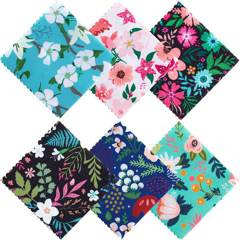 Weewooday 18 Pack Glasses Cleaning Cloth Cute Llama Cactus Design Microfiber Cleaning Cloths