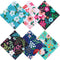 Weewooday 18 Pack Glasses Cleaning Cloth Cute Llama Cactus Design Microfiber Cleaning Cloths
