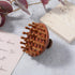 Xelsluthe Wooden Scalp Massager Head Massage Hair Brush, Manual Hair Scalp Scrubber Massager Tool, Gua Sha Brushes Body