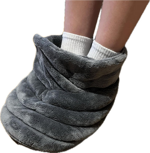 WIL, LLC Cozy Pack Pack Microwavable Foot Warmer with Soft Fleece - Soft Comfort hot for feet Small-Med - Reusable Heat