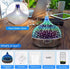 Zorara 550ml 3D 7 Essential Oil Diffuser Cool Mist Humidifier Glass Ultrasonic Aromatherapy Humidifier with Color