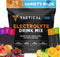 Fluid Tactical Electrolyte Powder Drink Mix, Travel Ready Stick Packs, Variety Pack