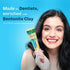 Pack Bentodent Calcium Bentonite Clay Toothpaste Fluoride-Free SLS Free Natural Toothpaste for Family Including Kids