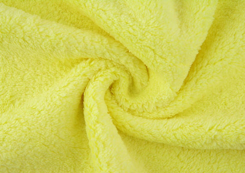 Ultra Soft Edgeless Microfiber Cleaning Towel, Pack of 12, All-Purpose 12' x 12' Super Absorbent Towels