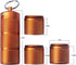 Three-Layer Large Pill Organizer Pill Box, Waterproof Pill Container for Pills, Vitamins, Supplements (Orange)
