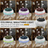 Mor bou 7 2 10ml Morbou Essential Oil Diffuser Jellyfish Mist Dancing with Music Aromatherapy, Colorful Lights Hotel