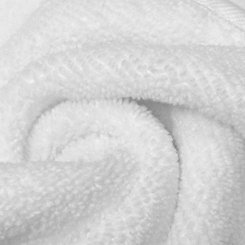 Polyte Premium Hypoallergenic Microfiber Makeup Remover and Facial Cleansing Cloth, 8 x 8 in, 6 Pack, Gray, White