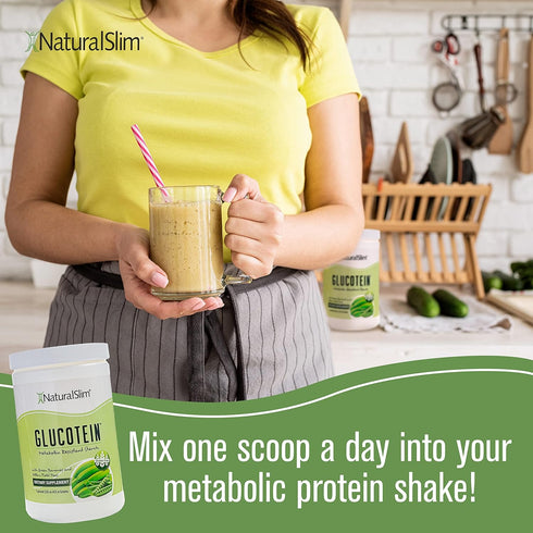 NaturalSlim Resistant Starch with Organic Green Banana Flour and Pea Starch Blend - 16 Servings, Non-GMO & Gluten Free