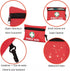 General Medi Mini First Aid Kit, 110 Piece Small Kit for Travel, Home, Office, Vehicle, Camping, Outdoor (Red)