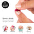 Sensationail Peel Off Formula Gel Nail Polish Base Coat Refill, Clear, 0.25 Fl Oz