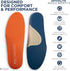 Ortholite Fusion Elevated Comfort Shoe Trim-to-Fit Insert - Proprietary Two-Layer Memory Foam System Designed