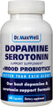 Serotonin and Dopamine Supplements with Mood Probiotic - 5in1 Support for Relaxation, Focus & Brain - 60 Capsules