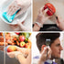 OKIAAS Disposable Gloves L, Food Safe, Bulk of 200 Pcs, Latex and Powder-Free Clear Vinyl Gloves for Cleaning