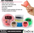 CanDo TheraPutty Standard Hand Exercise Putty, 2-Ounce