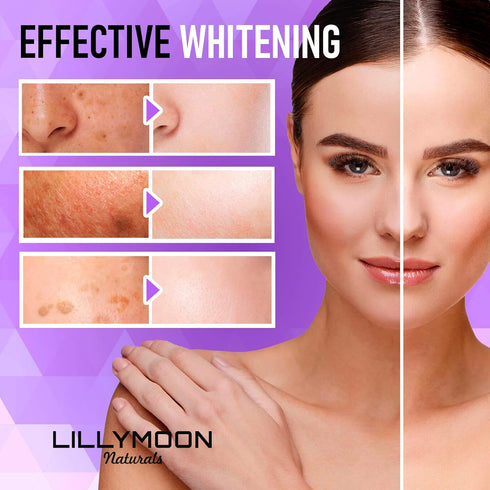Glutathione Whitening Pills, Skin Lightening Formula with Vitamin C, Dark Spot Remover