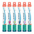 Preserve Eco Friendly Adult Toothbrushes - Made in The USA from Recycled Plastic, Soft Bristles, 6 Count