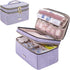 Lexeeco Medicine Storage Bag Pill Bottle Organizer with Portable Small Pouch Travel