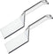 Plasticpro Disposable Plastic Serving Spatula, Durable Heavy Duty Premium Serving Utensils, Clear Pack of 4