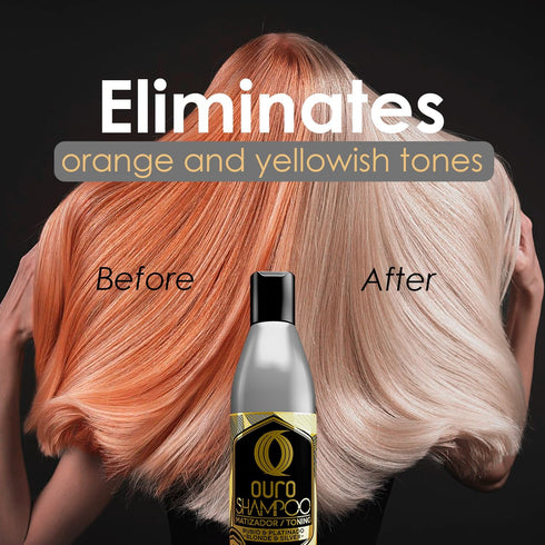 OURO Shampoo Toning, 8.45 fl oz