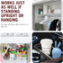 Monkey Business Odor Eliminators, Activated Charcoal Air Deodorizers for Cupboards, Eco-Friendly Odor Absorber (Blue)