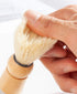 JUVITUS Shaving Brush - Boar Bristles & Wooden Handle - 6 Pack