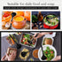 36 Pieces Large Heavy Duty Disposable Plastic Serving Spoons, 9" x 2.8", Black, for Party Catering Buffet