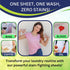 SCENT-32 Travel Laundry Detergent Sheets, Liquidless Washer Sheet, Eco Friendly Laundry Sheets Detergent