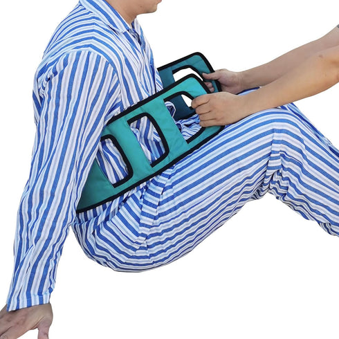Wisexplorer 47.2 Inch Non-Slip Transfer Nursing Sling Gait Transfer Belt, Safety Patient Lift Board Mobility Standing