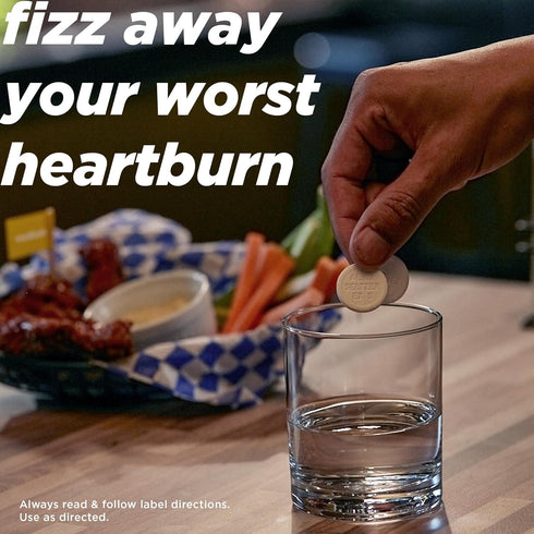 Alka-Seltzer Heartburn Relief Extra Strength Effervescent Tablets, 4-in-1 Relief, 24 ct