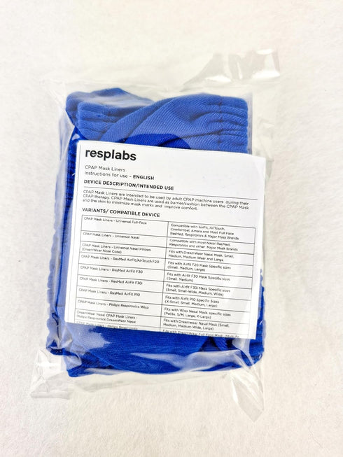 resplabs CPAP Mask Liners for AirFit & AirTouch F20 Full Face CPAP Mask - Reusable Soft Liners for Comfort & Seal