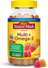 Nature Made Multivitamin + Omega-3, Multivitamin Gummies for Women and Men, Daily