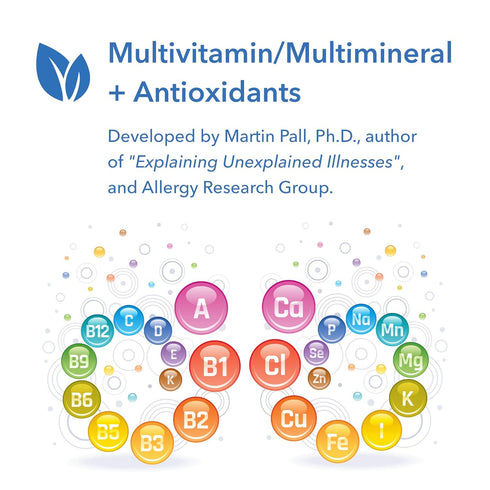 Allergy Research Group MVM-A with Antioxidants - Complete Multivitamin/Multimineral, 180 Capsules