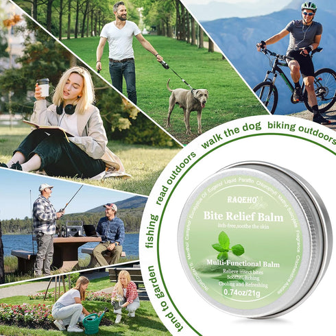 RAQEHO 0.74oz Summer Mosquito Bite Itch Relief Cream Anti Itch Bug Insect After Bite Treatment Cream Travel Sting