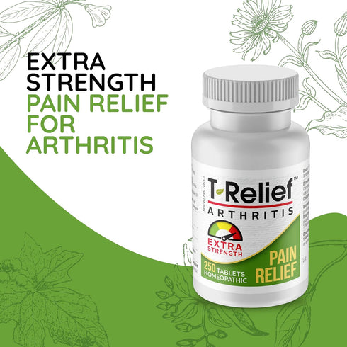 T-Relief Extra Strength Arthritis, Arnica +12 Relieving Natural Pain Medicines Help Ease Soreness, Stiffness, Aches &