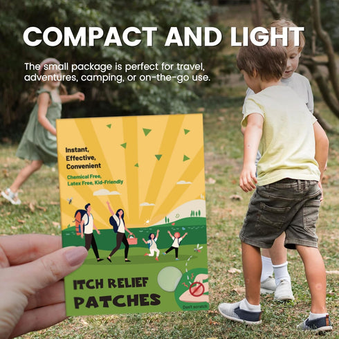 Itch Relief Patches, Reduces Itch & Swell, Essential Travel Gift for Family and Friends