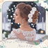 Yilloog 12 Pack Rose Hair Clip - 2.8'' Floral Brooch Hairpins for Women, Wedding Pack (White)