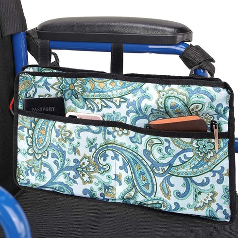Walker Bag, Hands Free Accessories Basket for Folding Walkers, Multi-Purpose Tote Caddy Pouch (Mandala Print)