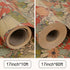 Aimyoo Kraft Floral Wrapping Paper Jumbo Roll, 17 in x 60 ft, All Occasion Flower Gift Wrap for Wedding Birthday Bridal
