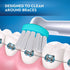 Oral-B Electric Toothbrush Replacement Head, Ortho, 1 Count (Pack of 1), White, for Braces