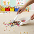 Set, 3 Set) Small Hand Dust Pan and Brush - Small Broom and Dustpan Mini Broom and Dustpan, Compact Dustpans and Brush