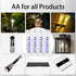 PEYHFCCE 600mAh 1.2V 12 Packs Rechargeable AAA Batteries, NiMH AAA Battery High Capacity for Outdoor Solar Lights