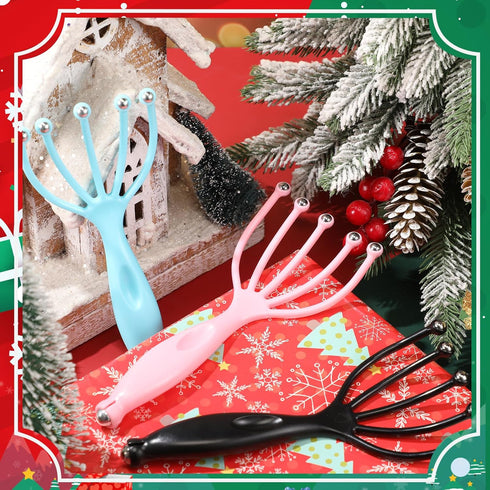 24 Pcs Scalp Massager, Portable Handheld Spa Head Massager for Deep Relaxation, Manual Tool for Home & Office