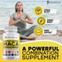 JB Wellness Co 120 Count Ashwagandha Maca Root Fenugreek Supplement with Tongkat Ali Ginseng - Assists with Mood