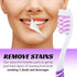 Extra Firm Toothbrush Set for Adults, Travel Toothbrush Kit, Hard Multicolor Denture Brush, 12 Pack