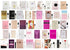 Designer Perfume Sampler Set Lot x 12 Sample Vials - High End Fragrance Samples for Women