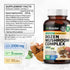 BIO KRAUTER Dozen Mushroom Complex Capsules, 2100 mg Blend, 100 Vegan Caps for Immune Support