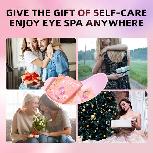Under Eye Patches, 24 Pairs of Tri-color Glitter Gel Pads for Dark Circles, Puffy Eyes, and Wrinkles, Natural Collagen