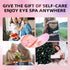 Under Eye Patches, 24 Pairs of Tri-color Glitter Gel Pads for Dark Circles, Puffy Eyes, and Wrinkles, Natural Collagen