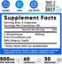 We Like Vitamins Glutathione 500mg Per Serving | Manufactured in USA | 60 Glutathione Capsules | Highly Bioavailable Reduced Glutathione Supplement | Organic L-Glutathione Supplement for Antioxidant